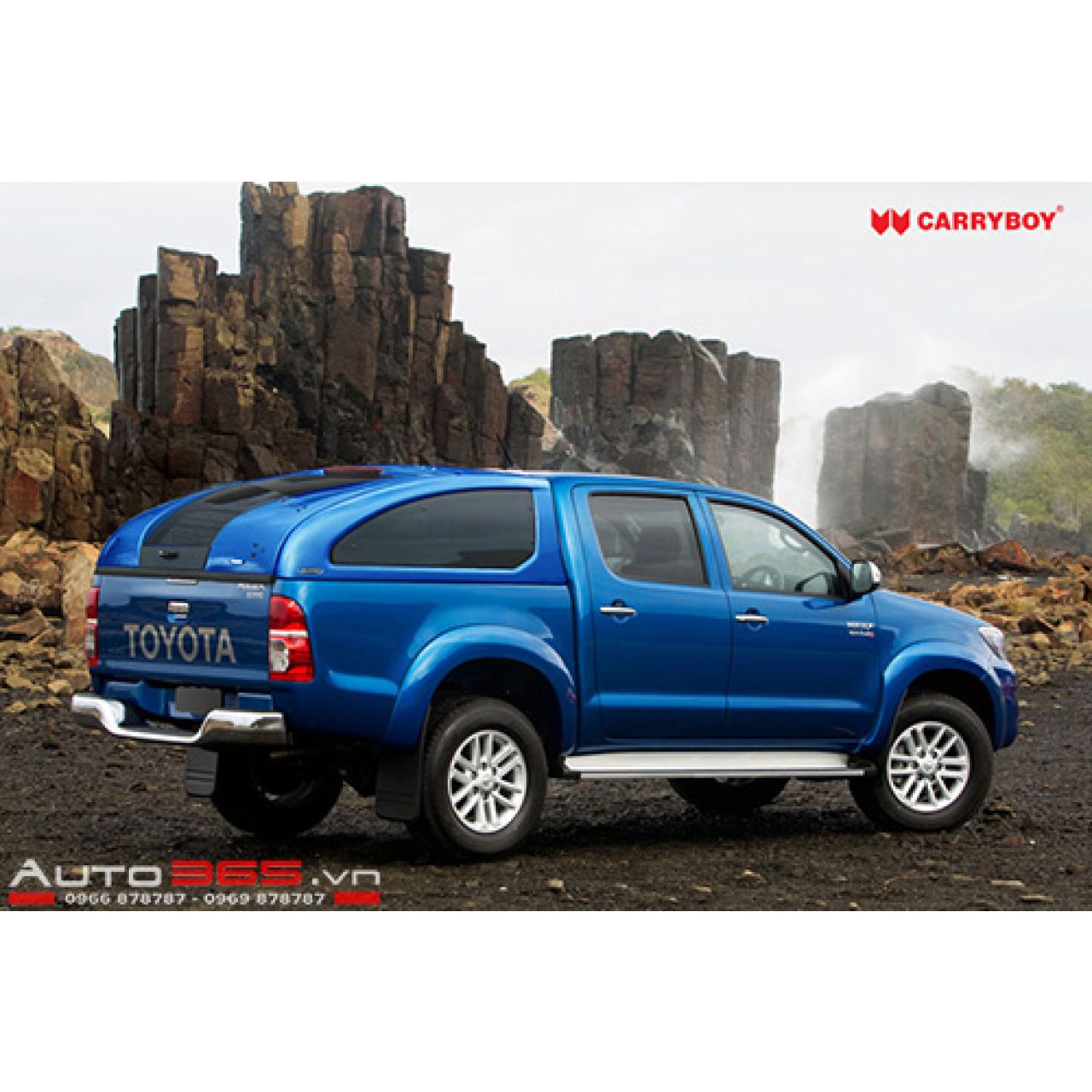Nắp thùng cao carryboy xe bán tải G500 - Hình 1